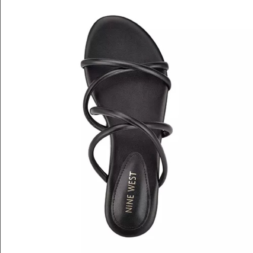 Nine West Beva Criss-Cross Slip On Flat Sandals